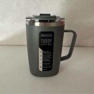 BrüMate Matte Gray Toddy 22 oz  Mug Retired and HTF